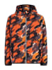 CMP Hybridjacke in Orange/ Hellbraun/ Schwarz