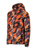 CMP Hybridjacke in Orange/ Hellbraun/ Schwarz