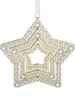 Swarovski Kristallen ster transparant/goudkleurig