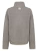 Sublevel Fleece trui taupe/lichtroze