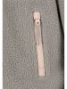 Sublevel Fleece trui taupe/lichtroze