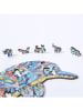 DAM Drewniane puzzle "Delfin" - 3+