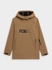 4F Ski-/snowboardhoodie lichtbruin