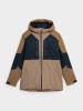 4F Ski-/snowboardjas lichtbruin/zwart