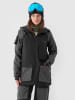 4F Ski-/ Snowboardjacke in Schwarz