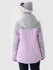 4F Ski-/ Snowboardjacke in Lila/ Grau