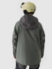 4F Ski-/ Snowboardjacke in Khaki/ Grau