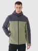 4F Ski-/ Snowboardjacke in Khaki/ Grau