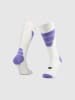 4F Ski-/ Snowboardsocken in Weiß/ Lila