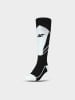 4F Ski-/snowboardsokken zwart/wit