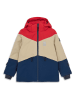LEGO Winterjacke "Jested 708" in Dunkelblau/ Beige/ Rot