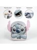 WellHome for Kids 3D-Rucksack "Stitch" in Hellblau/ Rosa