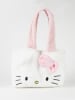 Hello Kitty Shopper bag "Hello Kitty" w kolorze biało-jasnoróżowym