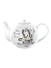 Mikasa Theepot "Alice in Wonderland" wit/zwart - 1,1 l