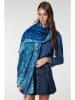 Lucky Bees Schal in Blau - (L)180 x (B)50 cm