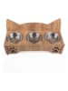 Paws&Whiskers 4tlg. Napfset in Hellbraun - (B)49,5 x (H)24 x (T)11,5 cm