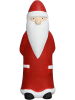 POSIWIO Decofiguur "Kerstman" rood/wit - (H)30 x Ø 12 cm