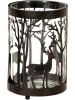 POSIWIO Windlicht "Hert" bruin - (H)19 x Ø 13 cm