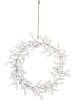 POSIWIO Wieniec dekoracyjny "Mistletoe" w kolorze białym - Ø 35 cm