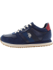U.S. Polo Assn. Sneakers "Xirio" in Dunkelblau/ Rot