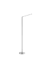 JUST LIGHT. Staande ledlamp "Dawda" zilverkleurig - (H)165,5 cm