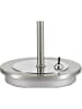 Just Light LED-Tischleuchte "Max" in Silber - (H)37 cm