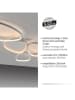 Just Light LED-Deckenleuchte in Weiß - (B)116,5 x (H)6,5 cm
