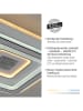 Just Light LED-Deckenleuchte in Weiß - (B)49 x (H)49 cm