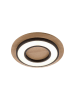 Just Light Lampa sufitowa LED w kolorze brązowo-czarnym - Ø 32 cm