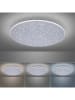 Just Light Lampa sufitowa LED "Q-Nightsky" w kolorze srebrnym - wys. 5 x Ø 48,5 cm