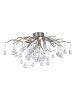 Paul Neuhaus Lampa sufitowa "Icicle" w kolorze srebrnym - wys. 35 x Ø 60 cm