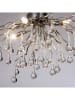 Paul Neuhaus Lampa sufitowa "Icicle" w kolorze srebrnym - wys. 35 x Ø 60 cm