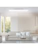 Just Light LED-Deckenleuchte "Frameless" in Weiß - (B)100 x (H)6,8 x (T)25 cm