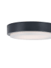 Just Light Lampa sufitowa LED "Q-Lenny" w kolorze czarnym - wys. 7,5 x Ø 36,4 cm