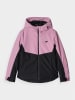 4F Kurtka narciarska w kolorze jasnoróżowo-czarnym