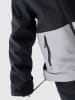 4F Ski-/ Snowboardjacke in Grau/ Schwarz