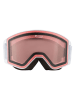 Alpina Ski-/ Snowboardbrille "Narkoja-Q" in Weiß/ Hellbraun