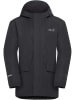 Jack Wolfskin Regenjas "Canvey" zwart