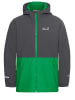 Jack Wolfskin Kurtka zimowa "Snowy Days" w kolorze zielono-antracytowym