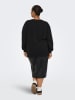 ONLY Carmakoma Sweatshirt zwart