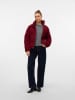 Vero Moda Doorgestikte jas bordeaux