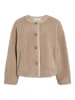 Vila Teddyfelljacke "Vilyly" in Beige