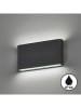 FISCHER & HONSEL Lampa zewnętrzna LED "Scone" w kolorze czarnym - 17,5 x 9 x 3 cm