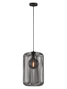 FH Lighting Lampa wisząca "Cage" w kolorze czarnym - wys. 150 x Ø 25 cm