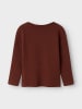 Lil Atelier Longsleeve "Thora" in Braun