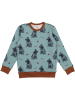 Walkiddy Sweatshirt blauw/bruin