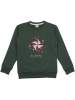 Walkiddy Sweatshirt in Dunkelgrün