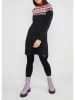 Blutsgeschwister Strickkleid in Schwarz