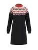 Blutsgeschwister Strickkleid in Schwarz