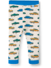Småfolk Legginsy "Elstar" w kolorze niebiesko-białym